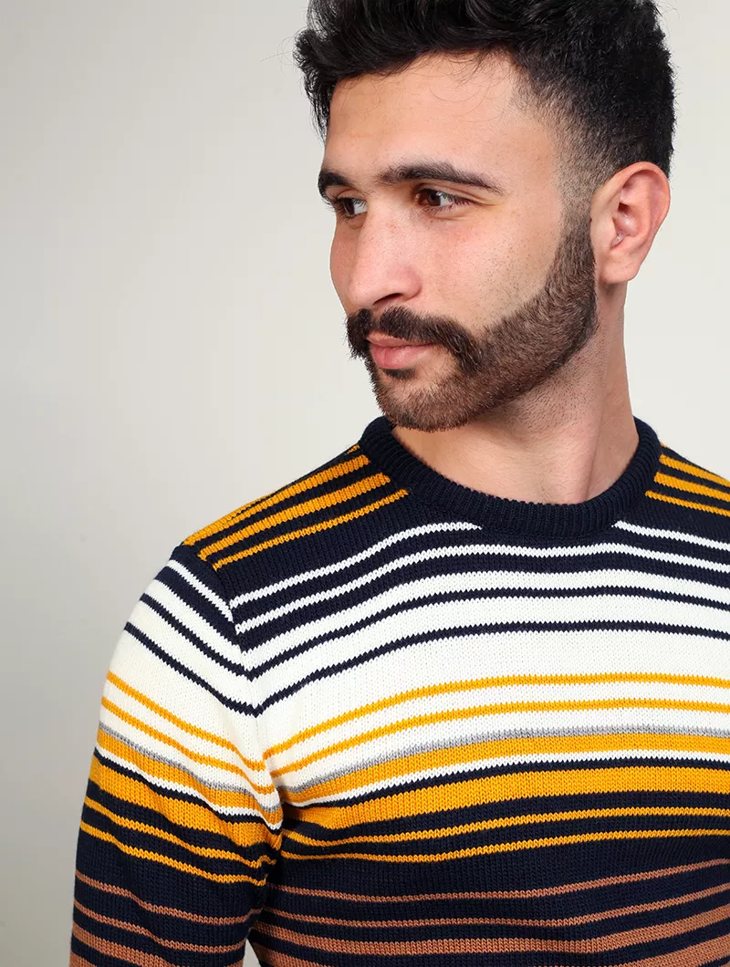 Pull Homme Rayé